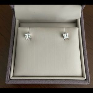Princess Diamond Studs